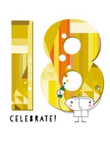 18 18th Birthday Card 2074 created by Pink Pig