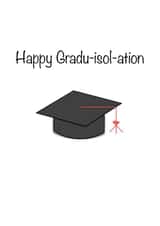 isolation hat Graduation Card 41991 created by craftycards