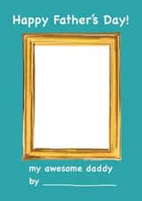 drawing portrait Father's Day Card 10952 created by Monty and Tom