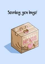 Box Of Virtual Hugs Card created by Flaming Imp
