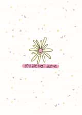 Lonely thank you Card 41416 created by Becca