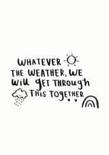 whatever weather Just because Card 14661 created by Ellie Ellie