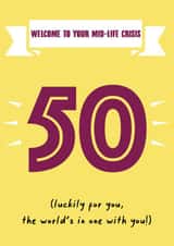 welcome your Birthday Card 41666 created by SnailMail