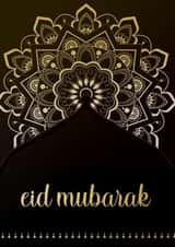 Eid Eid Mubarak Card 14359 created by Islamic Gift Hub