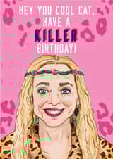 tiger king carole Birthday Card 29645 created by Yasmin Morris