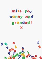 missing you Thinking of you Card 12158 created by Brainbox Candy