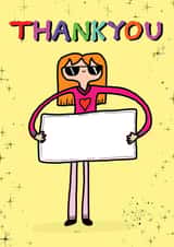 NHS keyworker Thank You Card 42153 created by The Squibbles®