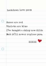 dildo replace Love & Friendship Card 12286 created by hannah turpin