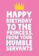 princess humble Birthday Card 13289 created by Studio Doodles