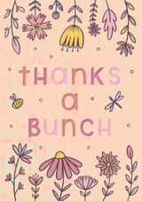 Thanks a bunch card created by Joanne Hawker