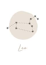 leo starsign Card 14622 created by Pink Stripes 