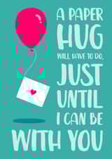 paper hug Just because Card 4146 created by The Cake Thief