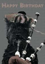 dog terrier Birthday Card 3240 created by Periodic Society