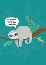 belated sorry Birthday Card 13744 created by Charli Tait Creative