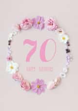 70th seventeenth Birthday Card 8372 created by Love Lila Photography