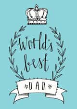 king dad Father's Day Card 39886 created by Betty Etiquette