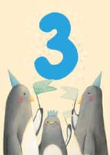 3 three Birthday Card 16933 created by The Grey Earl