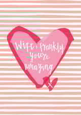 adult heart Love & Friendship Card 15580 created by Betty Etiquette