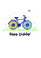 doughnut bike Card 24148 created by Marina B Designs