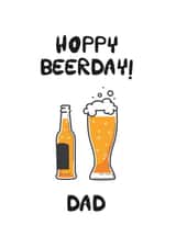 hoppy beer Birthday Card 12372 created by ink&toast creative