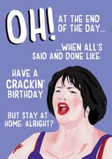 Nessa Birthday card created by Bubble&Cheek