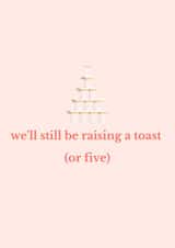 Stacked champagne tower - wedding day postponed created by The Enthusiast