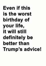 worst life Birthday Card 37645 created by Sachy Cards