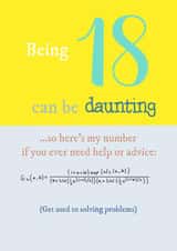 18 18th Birthday Card 17516 created by Tutti Frutti Designs