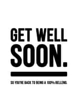 get well Get Well Card 17083 created by YOUR NAN.