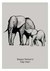 Hand Drawn Father's Day Card for Dad created by Zoe-Claire