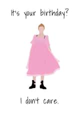 villanelle killing eve Birthday Card 7769 created by Lou La La