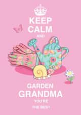 keep calm Thinking of you Card 2407 created by Siobhan at april rose