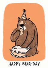 happy bear-day Birthday Card 16077 created by Camille Medina