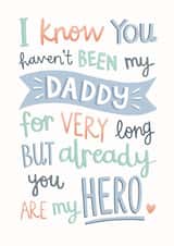 Already You Are My Hero 1st Father's Day Card created by Kimberley Rose Studio