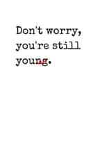 don't worry Birthday Card 16414 created by Rhymes for Reasons