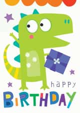 Child animal Birthday Card 17903 created by Jayne Schofield