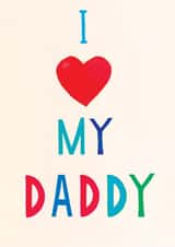 i love Father's Day Card 42477 created by Earlybird