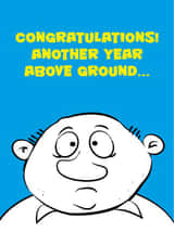 Congratulations Happy Birthday Card 42640 created by Steve Brown