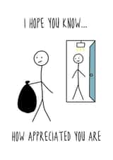 appreciated you Father's Day Card 42593 created by Hurrah For Gin