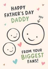Me & You Father's Day Card for Daddy created by Macie Dot Doodles