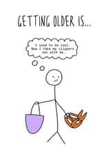 getting older Birthday Card 17870 created by Hurrah For Gin