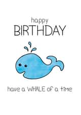 birthday pun Birthday Card 17958 created by Bev O'Connor || @oconnordesign