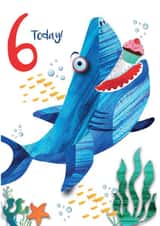 6 Child Birthday Card 2319 created by Rocket68