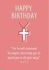 adult typography Birthday Card 16747 created by Christian Gift Store