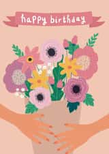 Floral Bouquet Birthday Card created by Jessica Harvey