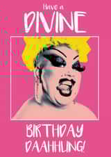 divine birthday divine Birthday Card 28068 created by Simon Paulson