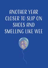 slip on Birthday Card 16105 created by Jess Harrison