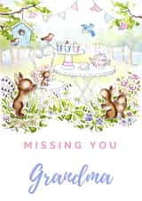 missing you Just because Card 41085 created by Kate Garrett
