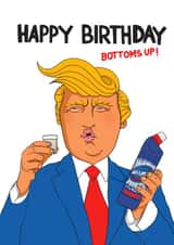 Trump themed card created by Kasia Cards