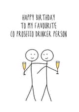 favourite co Birthday Card 17871 created by Hurrah For Gin